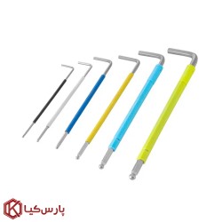 آلن شش گوش 9 عددی بلند الوان رونیکس مدل RH-2042