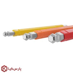 آلن شش گوش 9 عددی بلند الوان رونیکس مدل RH-2042