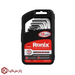 ست آلن ترکیبی 18 عددی کوتاه رونیکس مدل RH-2051