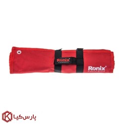 مجموعه 12 عددی آچار دو سر تخت با کیف رونیکس مدل RH-2202